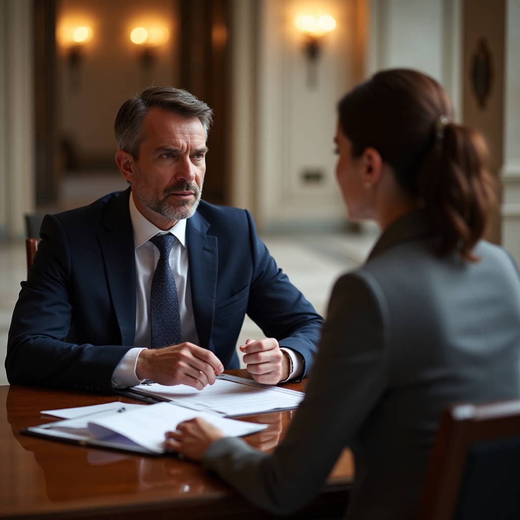 Юридическая консультация в офисе